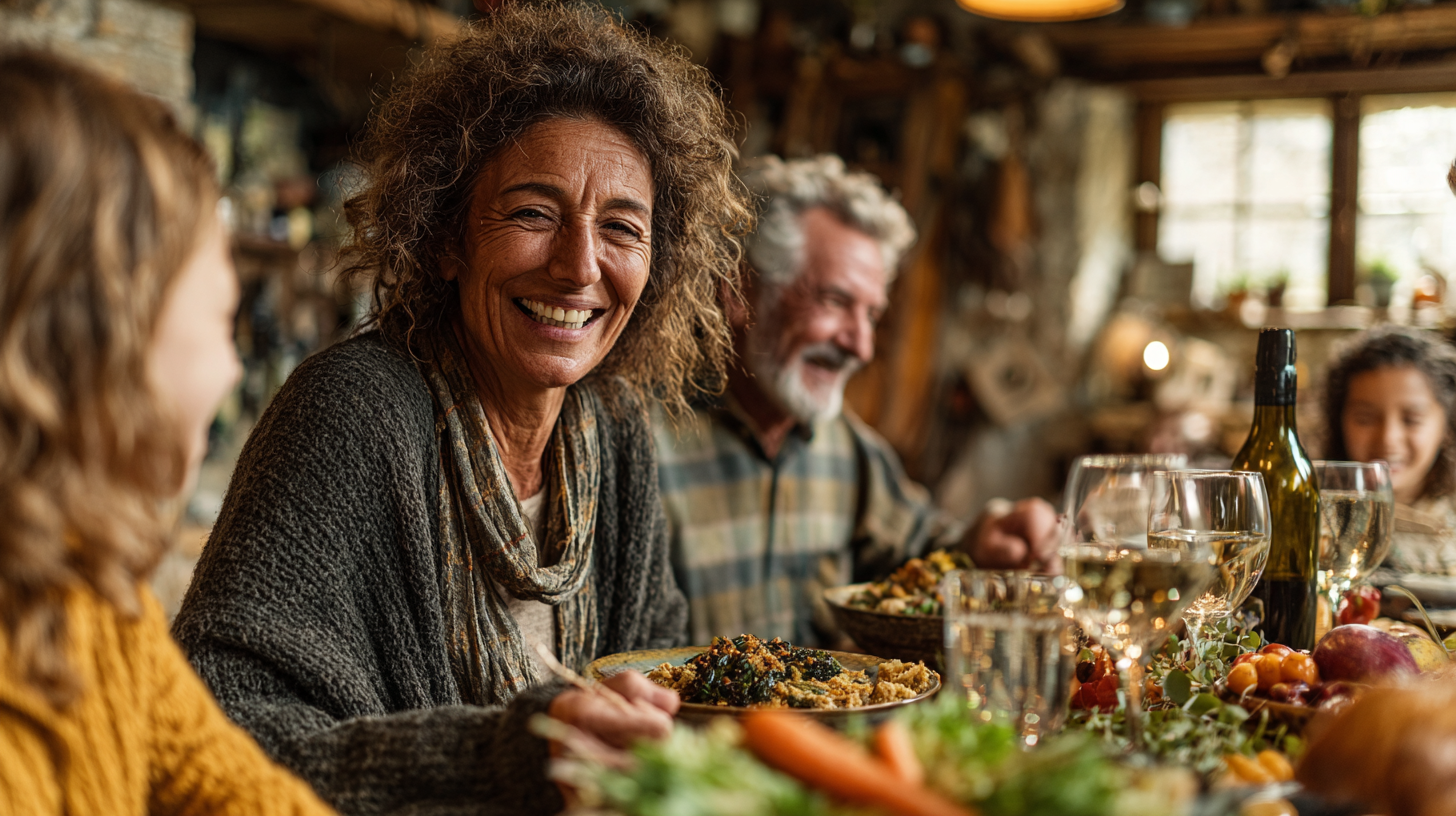 Echipa de nutriționiști și clienți seniori fericiți